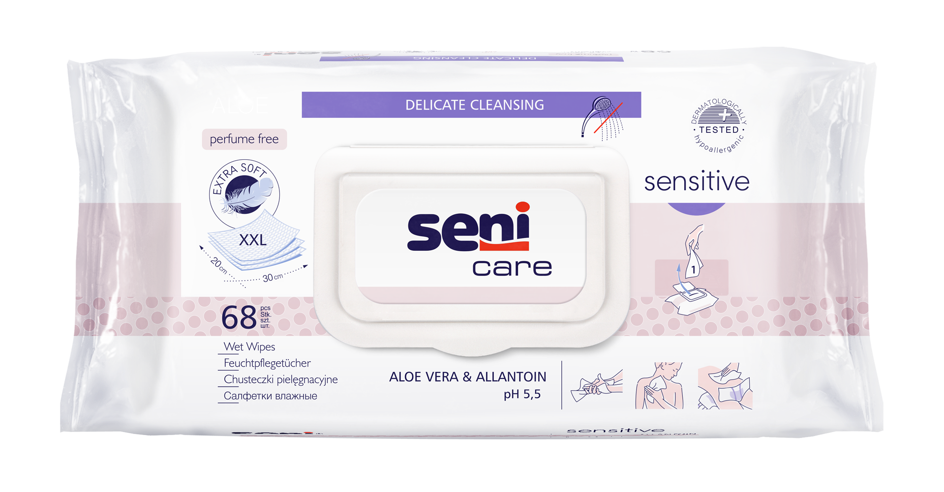 Seni Care Feuchttücher sensitive