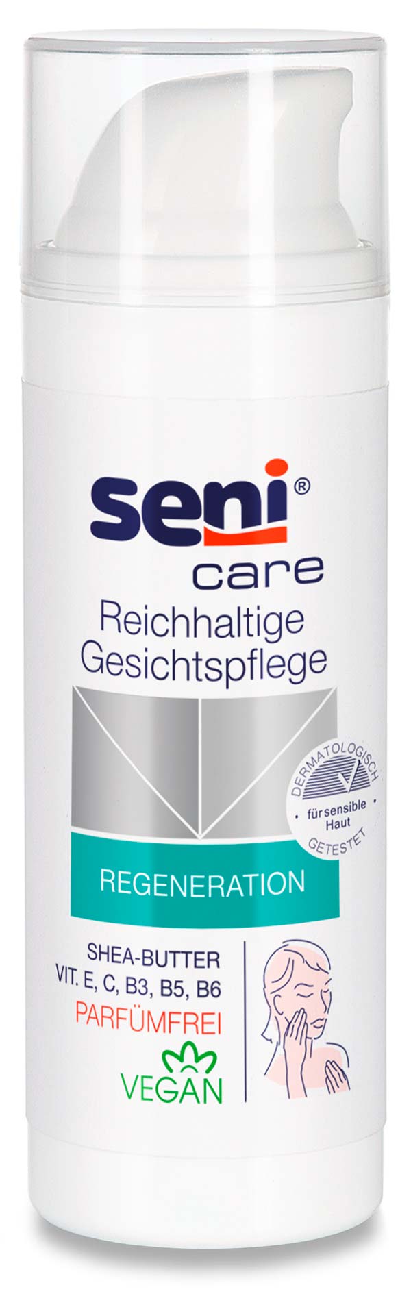 SENI CARE reichhaltige Gesichtspflege, 50 ml